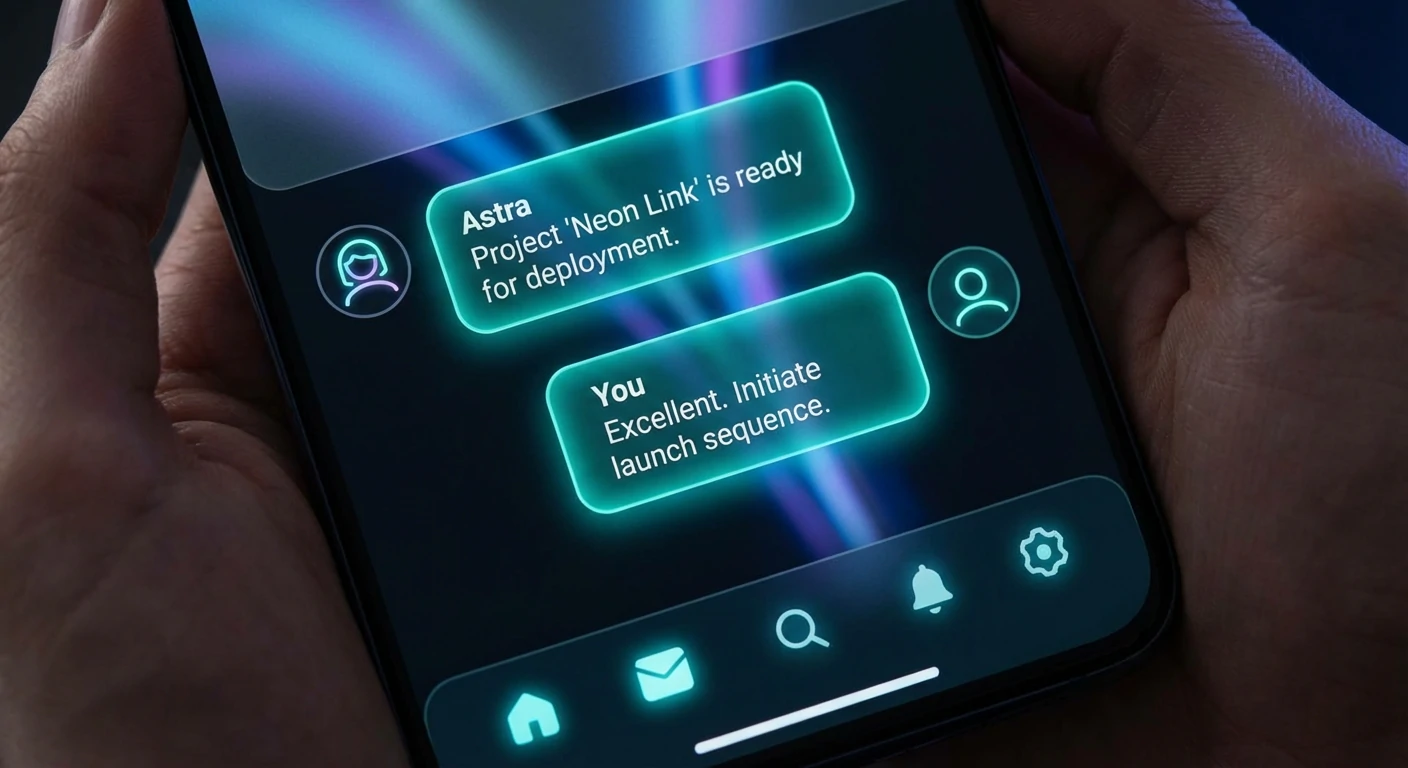 Макет мессенджера